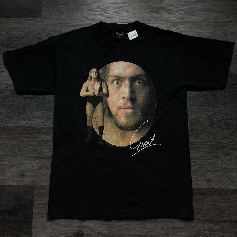 Vintage WCW 1998 The Giant Big Show T-shirt Mens L Todays Trendz Deadstock Black